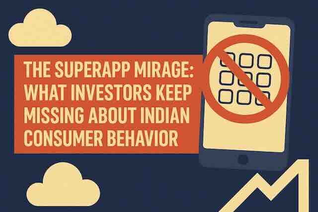 The Superapp Mirage: What Investors Keep Missing About Indian Consumer Behavior