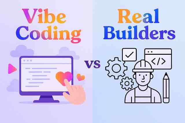 Vibe Coding vs Real Builders